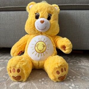 Funshine Yellow Care Bear Plush Toy  - Sunshine - Build A Bear - Limited Edition